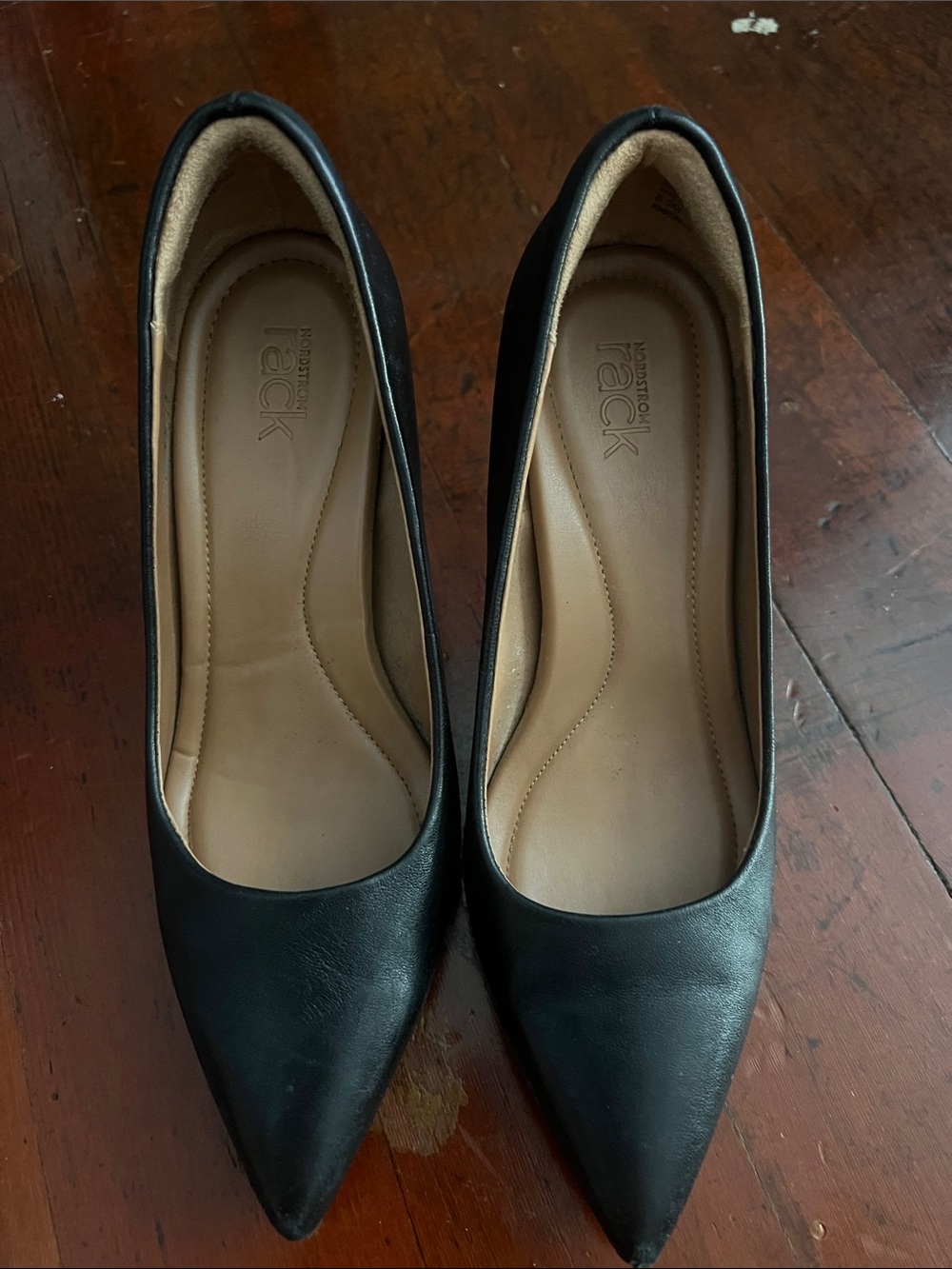 Nordstrom Rack Black Pointed Toe Women's Pumps